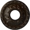 Ekena Millwork Leaf Ceiling Medallion (Fits Canopies up to 4 3/4"), 11 3/8"OD x 3 5/8"ID x 1 1/8"P, Bronze CM11LFBZS - alternate 1